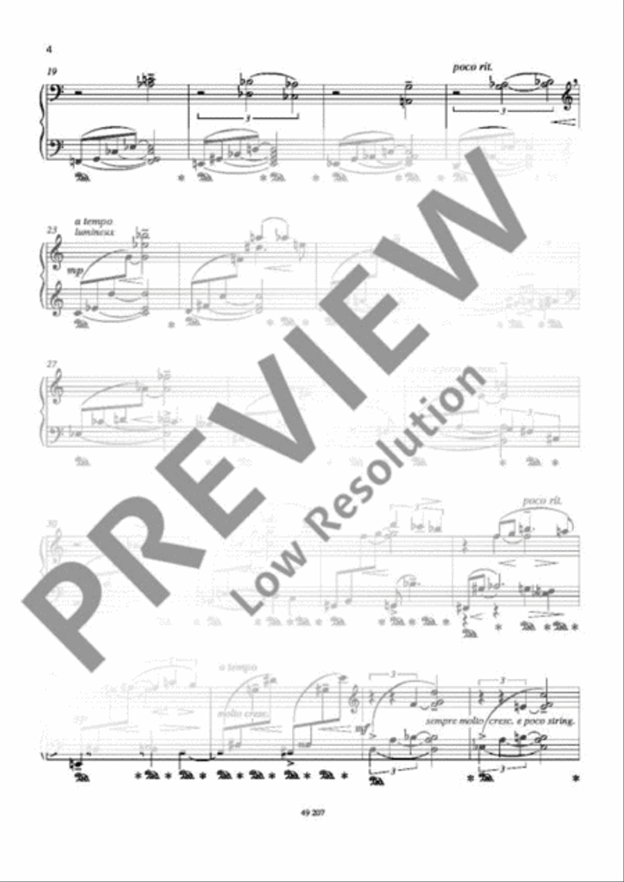 Reflexions Piano Solo scores gallery preview page 5