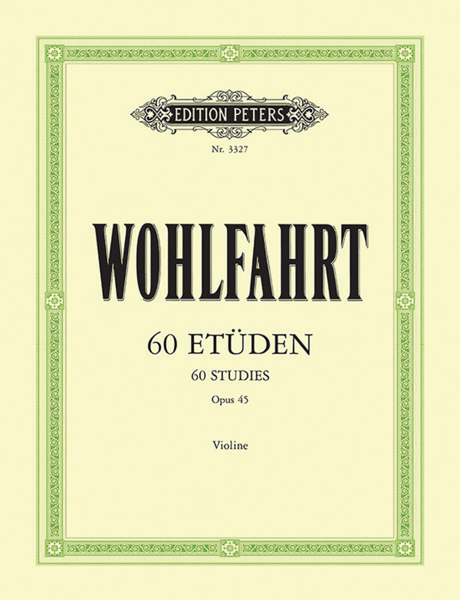 Franz Wohlfahrt: 60 Etudes