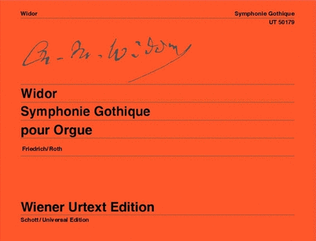 Book cover for Symphonie Gothique pour orgue, Op. 70