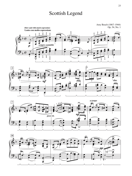 Anthology of Romantic Piano Music Piano Solo - Sheet Music