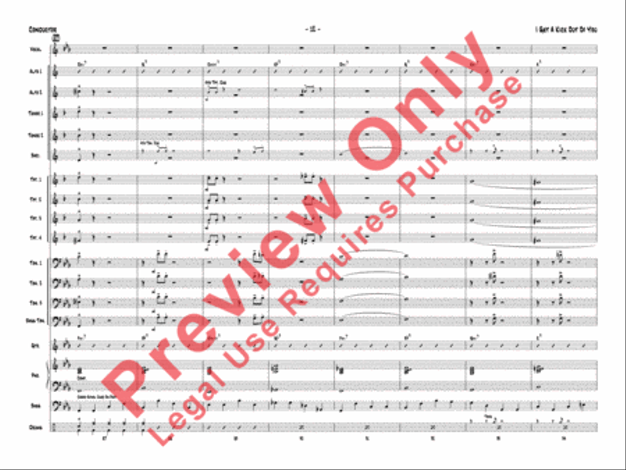 I Get a Kick Out of You Jazz Ensemble scores gallery preview page 33