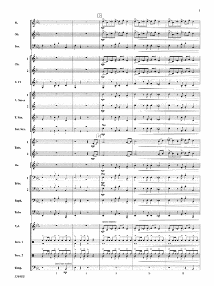 El Tango Concert Band scores gallery preview page 3