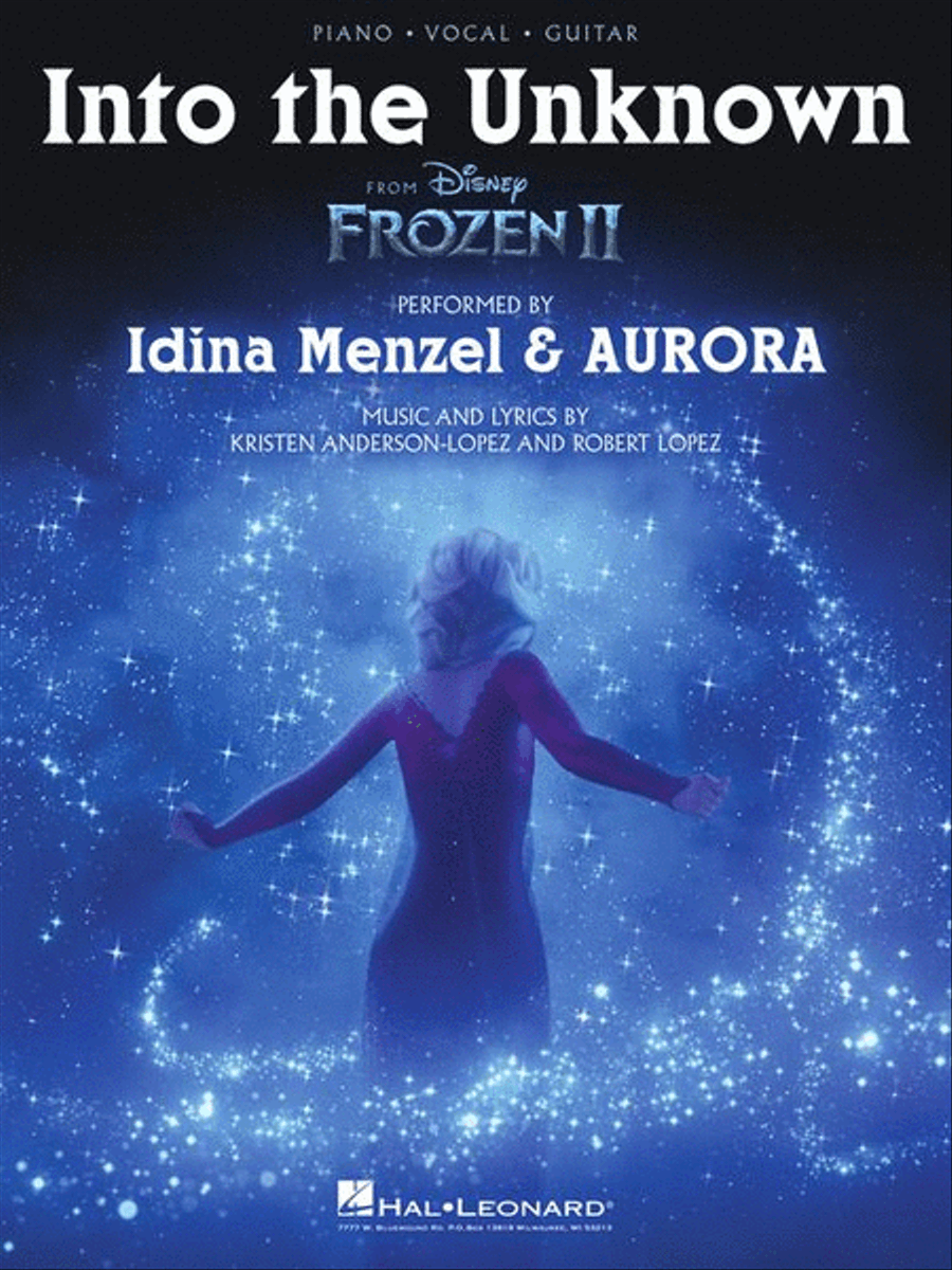 Into the Unknown (from Frozen 2) - Piano/Vocal/Guitar Sheet Music Piano, Vocal, Guitar scores gallery preview page 2