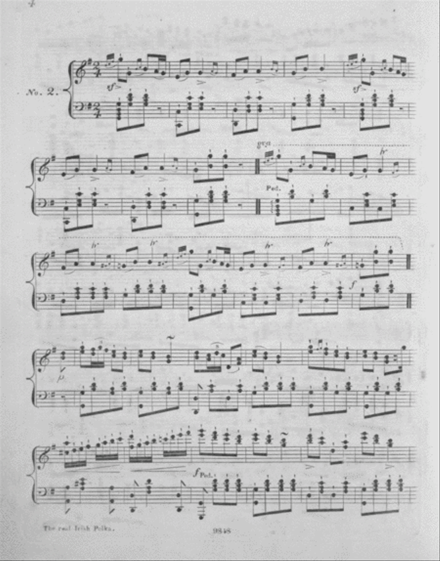 The Real Irish Polkas Piano Solo scores gallery preview page 4