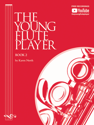 Book cover for The Young Flute Player Book 2
