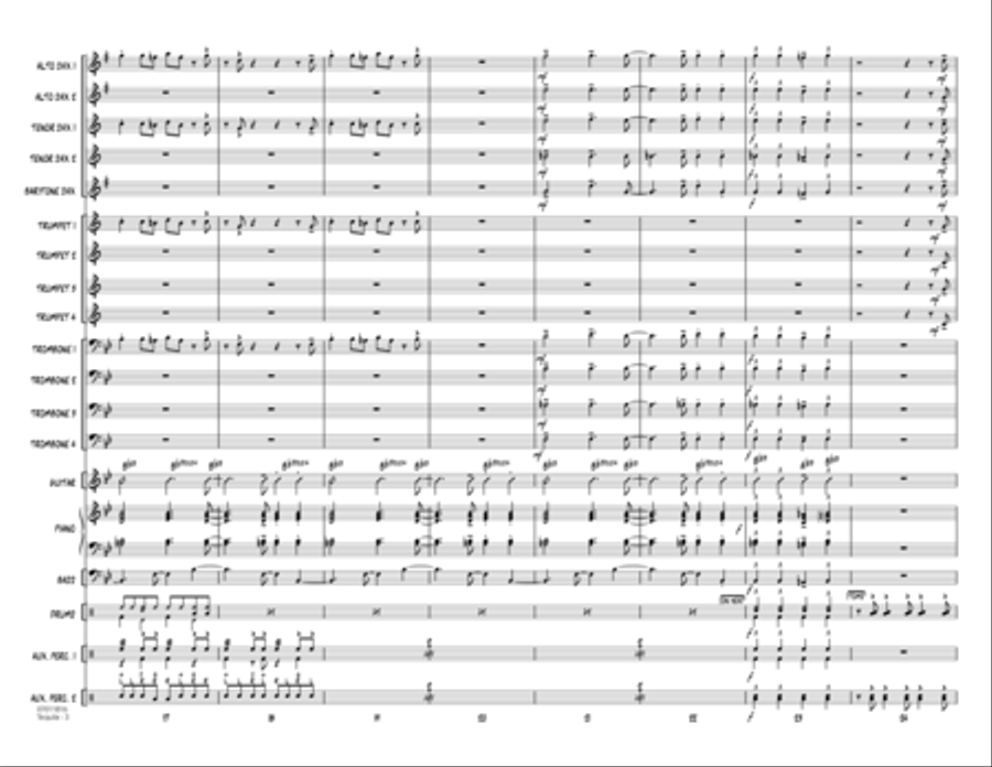 Tequila - Full Score Score scores gallery preview page 3