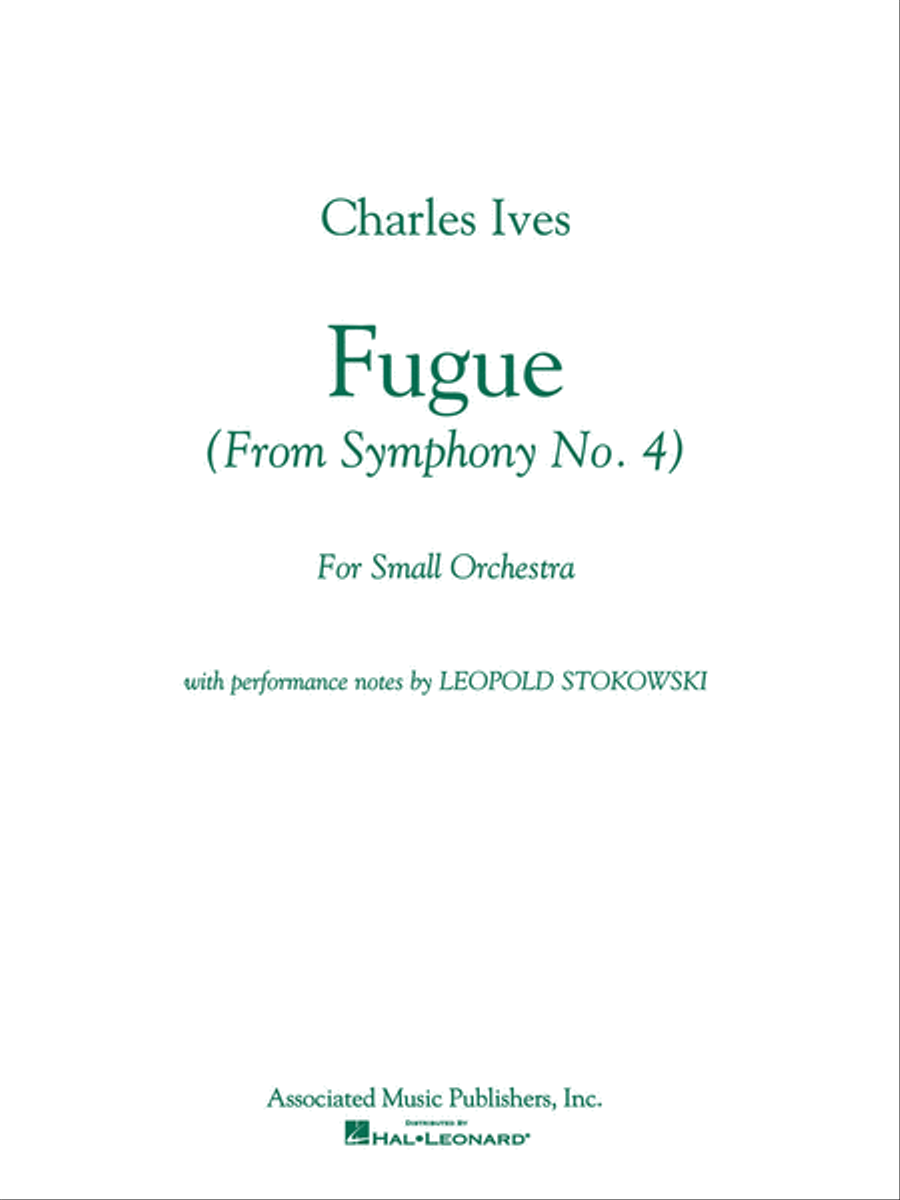 Fugue (from Symphony No. 4) Orchestra scores gallery preview page 1