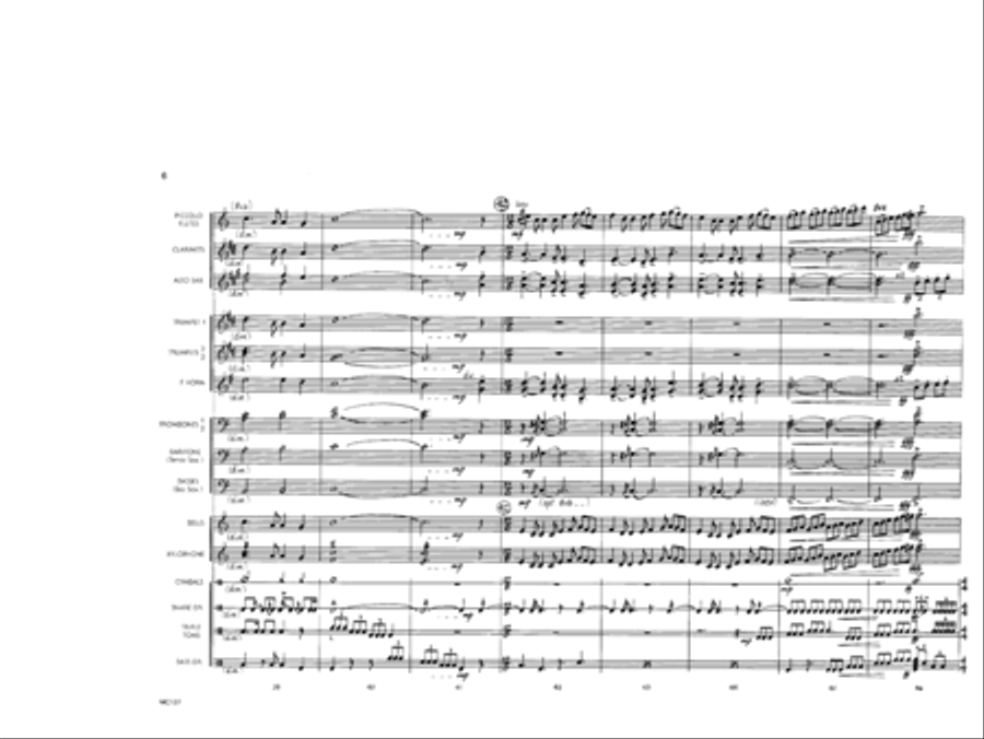 Auld Lang Syne Auld Lang Syne Marching Band scores gallery preview page 7
