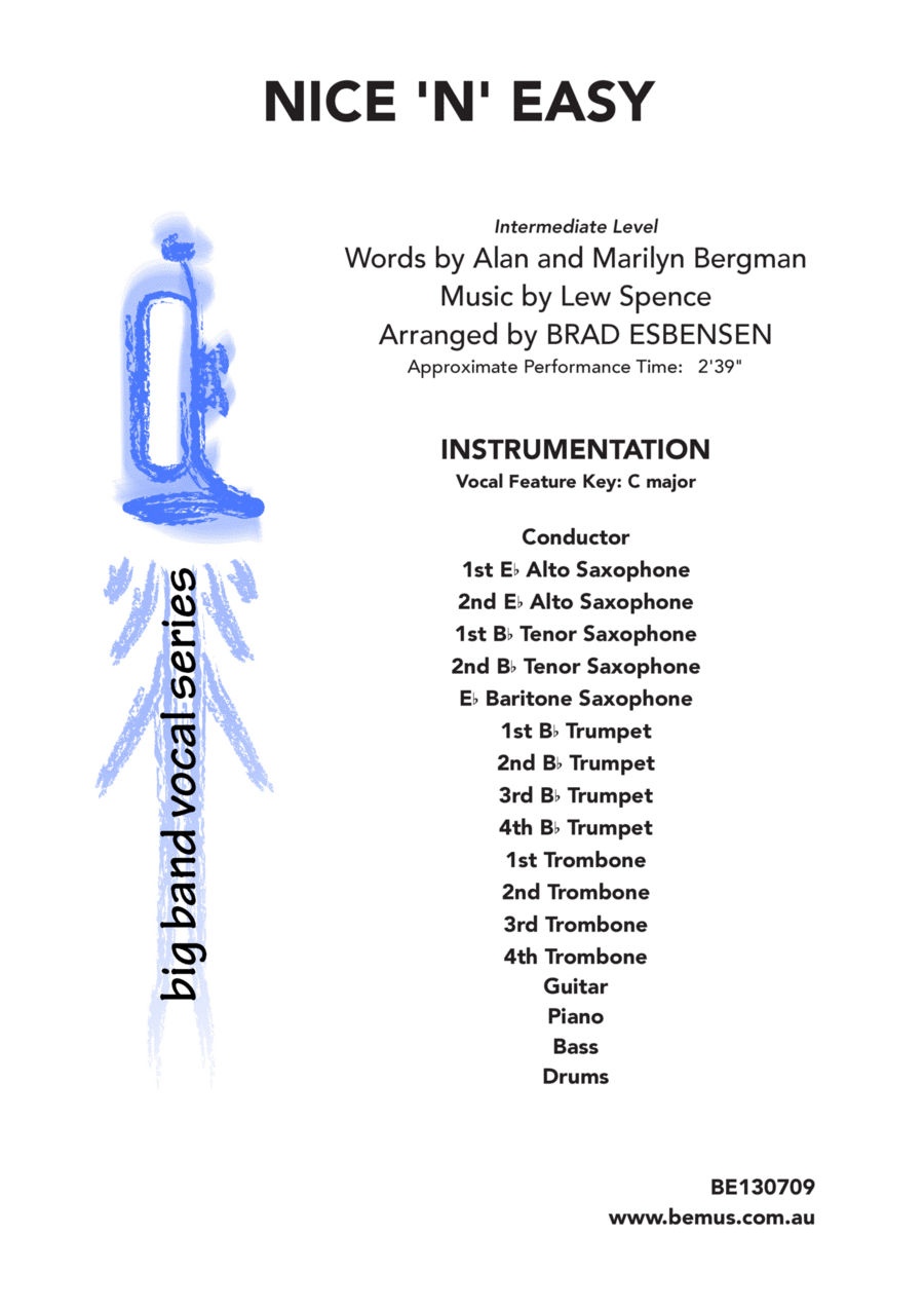 Nice 'n' Easy Nice 'n' Easy Jazz Ensemble scores gallery preview page 1