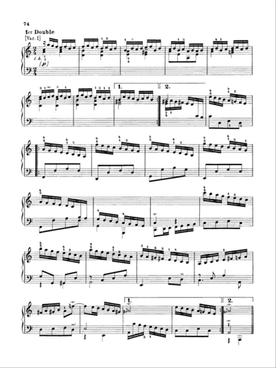 Rameau: The Graded Rameau (Comp. and ed. Marthe Motchane) Piano Solo scores gallery preview page 2