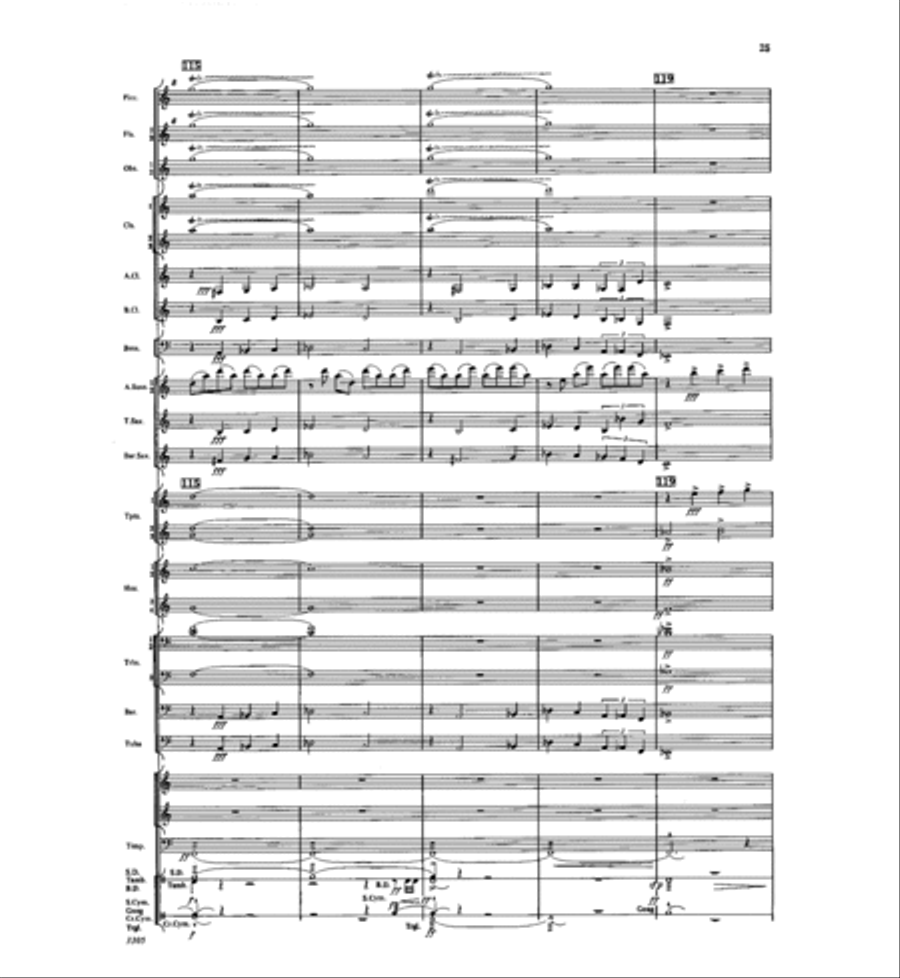 Canzonetta Concert Band scores gallery preview page 24