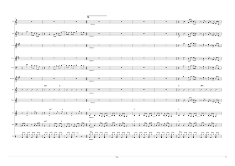 Stop Stop Tenor Saxophone scores gallery preview page 6
