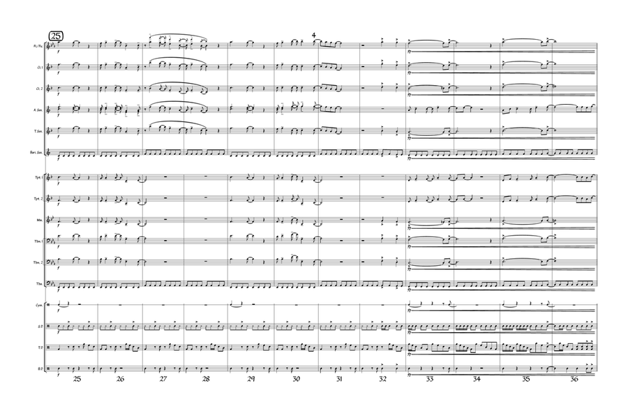 Playing With The Boys Marching Band scores gallery preview page 4