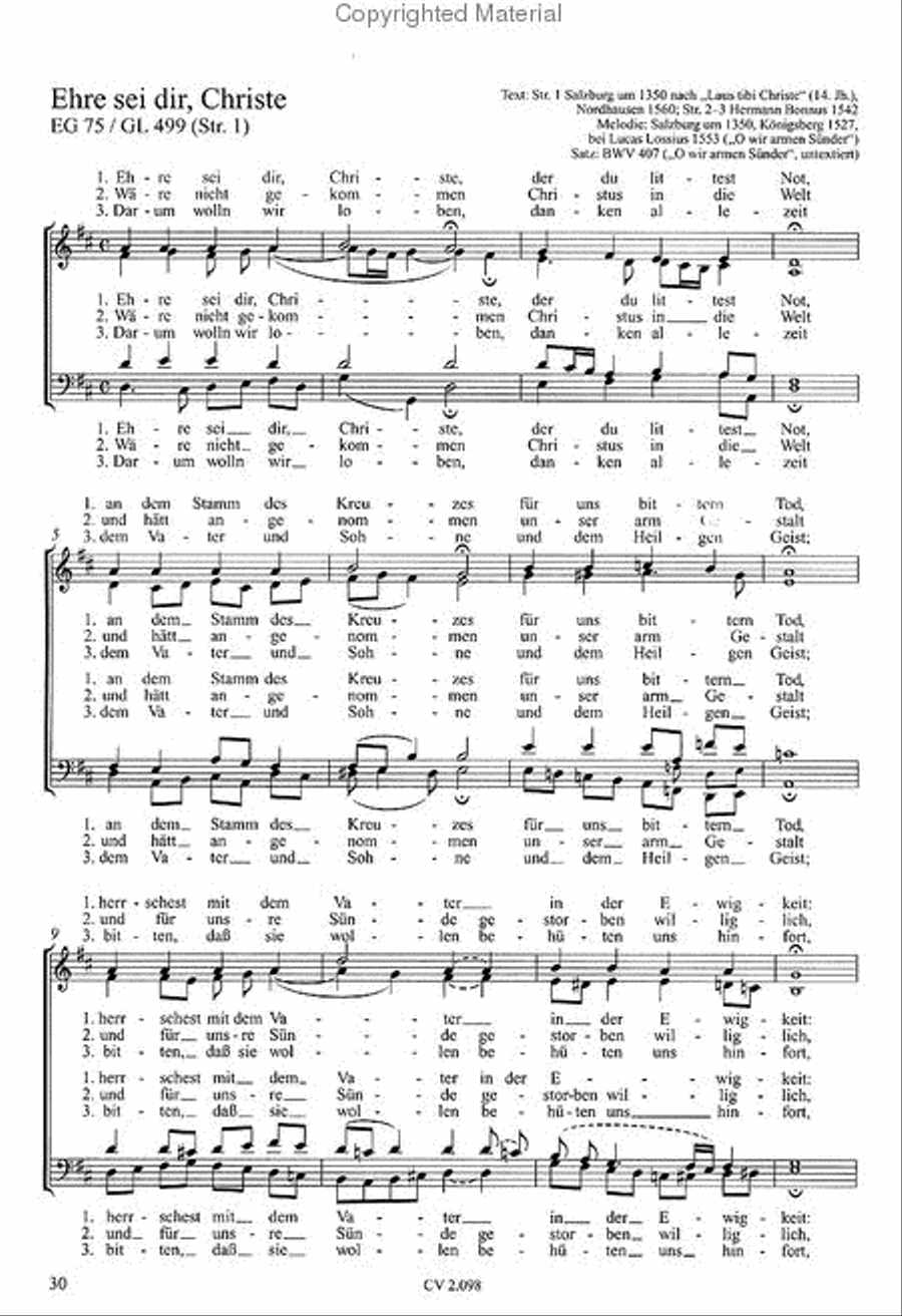 Chorale zum EG und GL Chorale zum EG und GL Choir scores gallery preview page 3