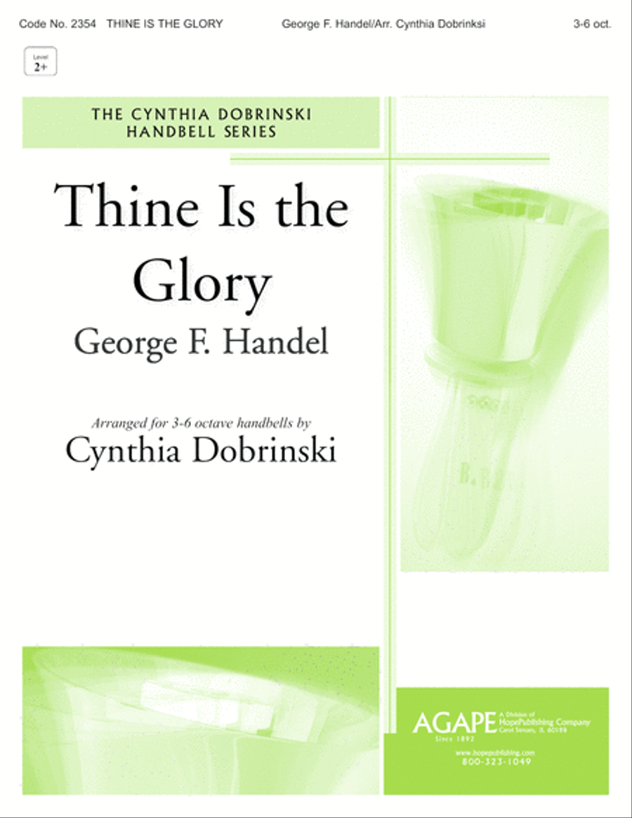 Thine Is the Glory 5-Octaves scores gallery preview page 1