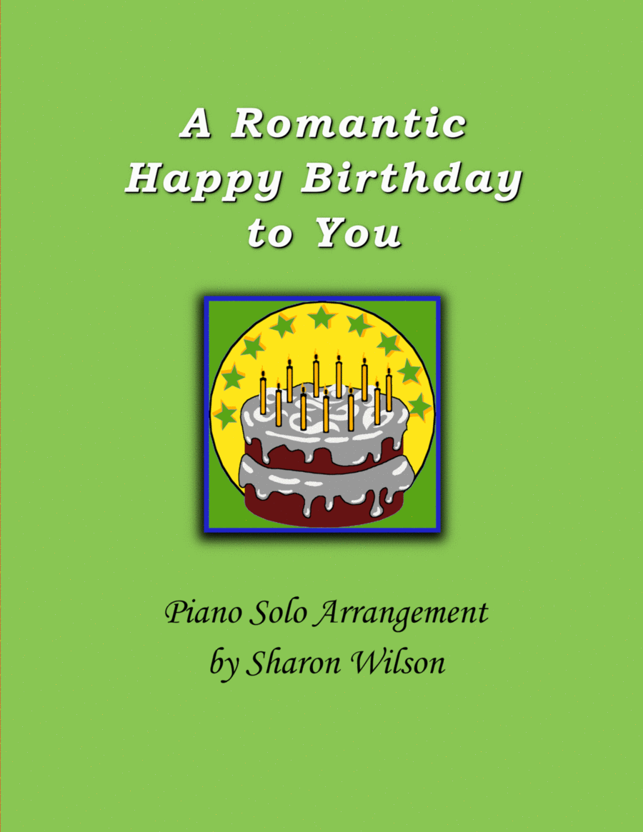 A Romantic Happy Birthday to You Piano Solo scores gallery preview page 1