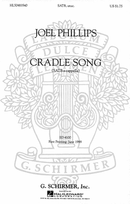Book cover for A Cradle Song