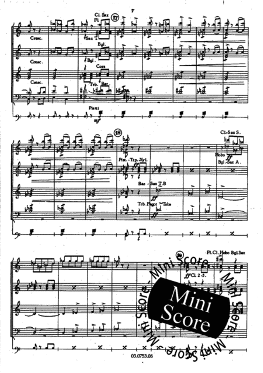 Colas Breugnon Colas Breugnon Concert Band scores gallery preview page 11