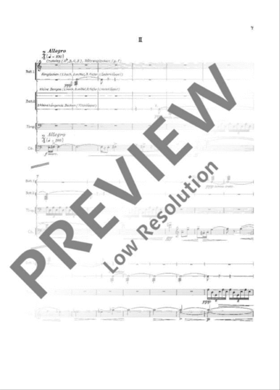 Lieder von einer Insel Choir scores gallery preview page 14