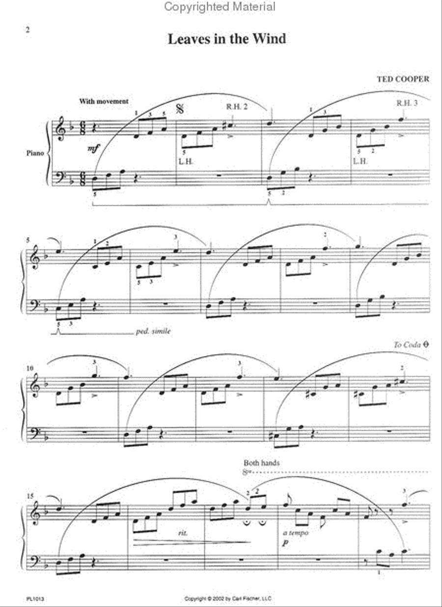 Odyssey Piano Solo scores gallery preview page 2