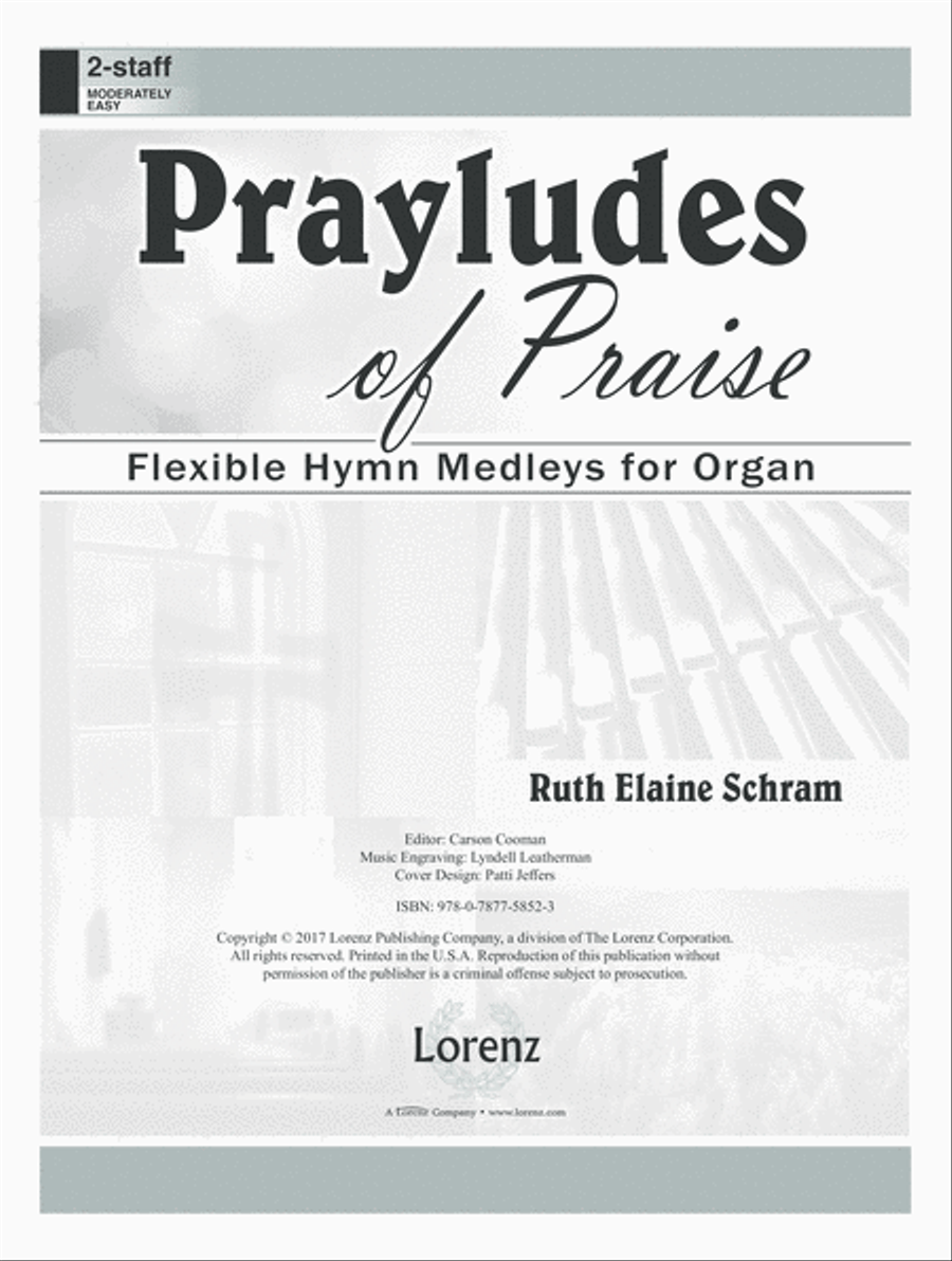 Prayludes of Praise (Digital Delivery) Organ scores gallery preview page 1