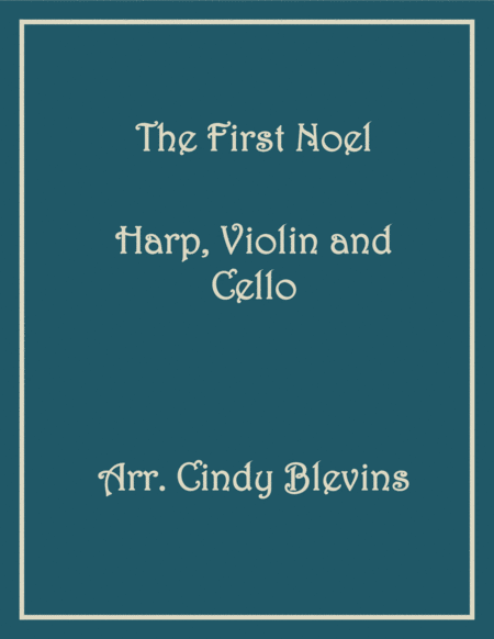 The First Noel, for Harp, Violin and Cello image number null