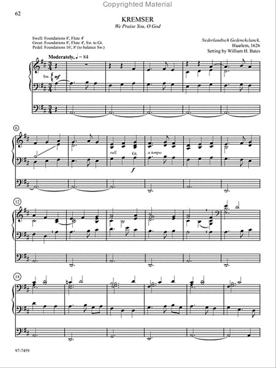 Hymn Prelude Library: Lutheran Service Book, Vol. 6 (JKL) Organ scores gallery preview page 7