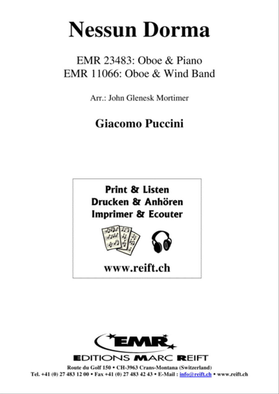 Nessun Dorma Piano Accompaniment scores gallery preview page 2