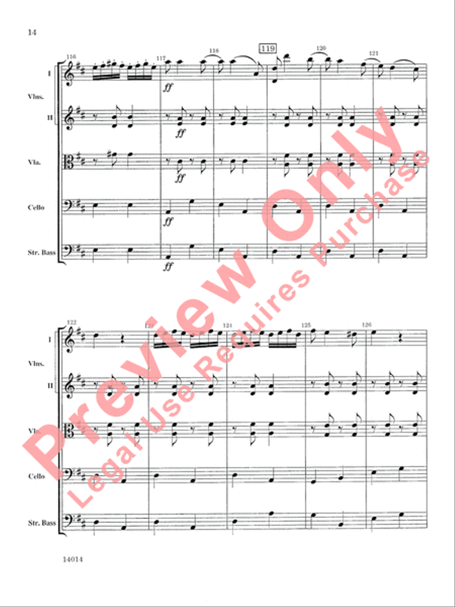 Czardas Czardas String Orchestra scores gallery preview page 15