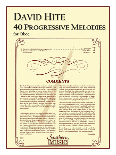Forty (40) Progressive Melodies