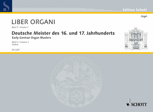 Book cover for Early German Organ Masters - Volume 2