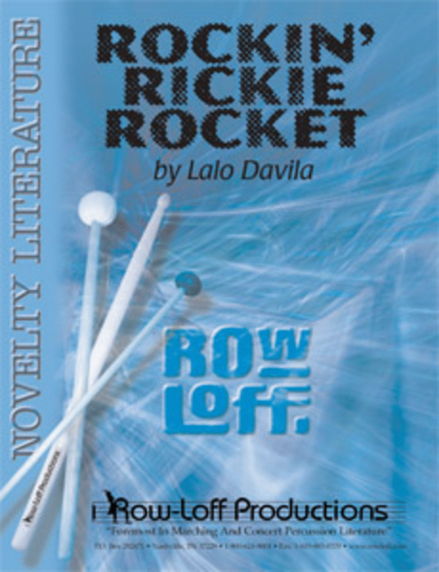 Rockin' Rickie Rocket Percussion Ensemble scores gallery preview page 1