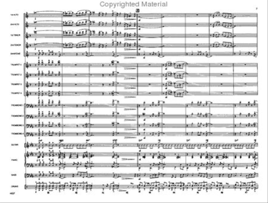 Night Rider Jazz Ensemble scores gallery preview page 6