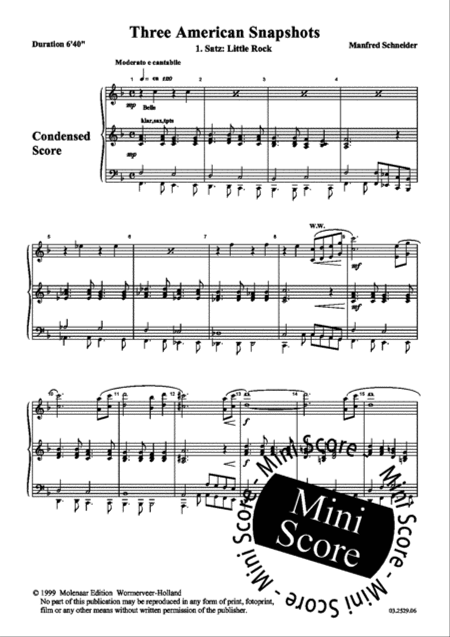 Three American Snapshots Three American Snapshots Fanfare Band scores gallery preview page 32