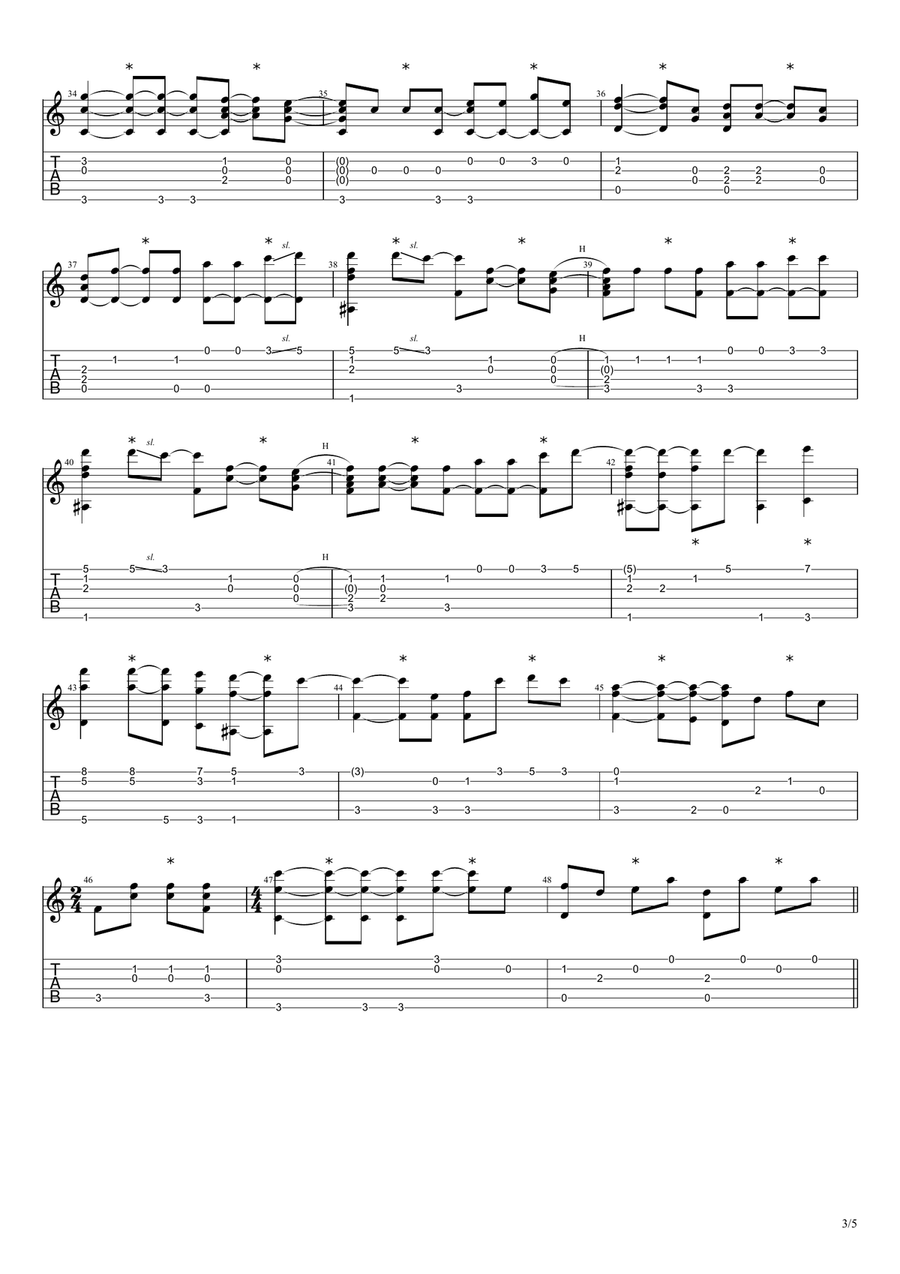 The Sound Of Silence The Sound Of Silence Acoustic Guitar scores gallery preview page 3