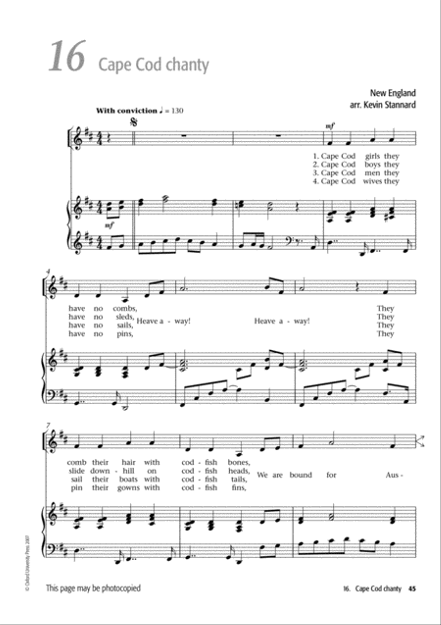 Junior Voiceworks 2 Unison Choir scores gallery preview page 24