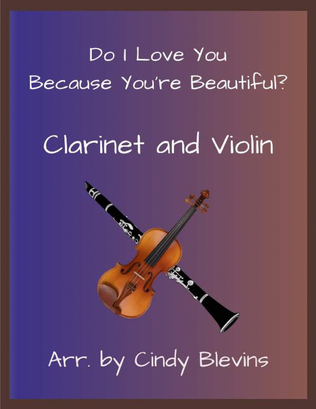 Book cover for Do I Love You Because You're Beautiful?