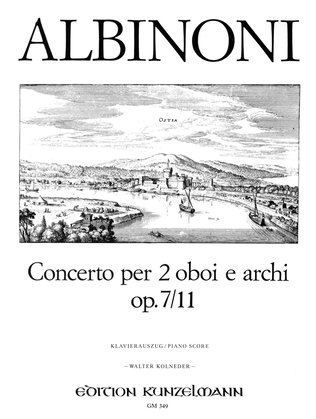 Book cover for Concerto for Two Oboes in C Major