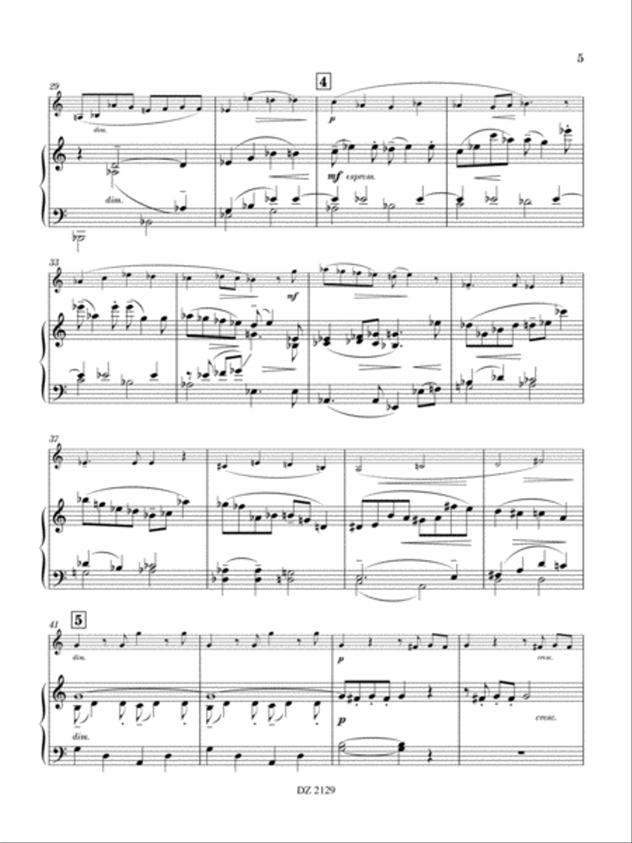 4 Bagatelles 4 Bagatelles Piano Accompaniment scores gallery preview page 5