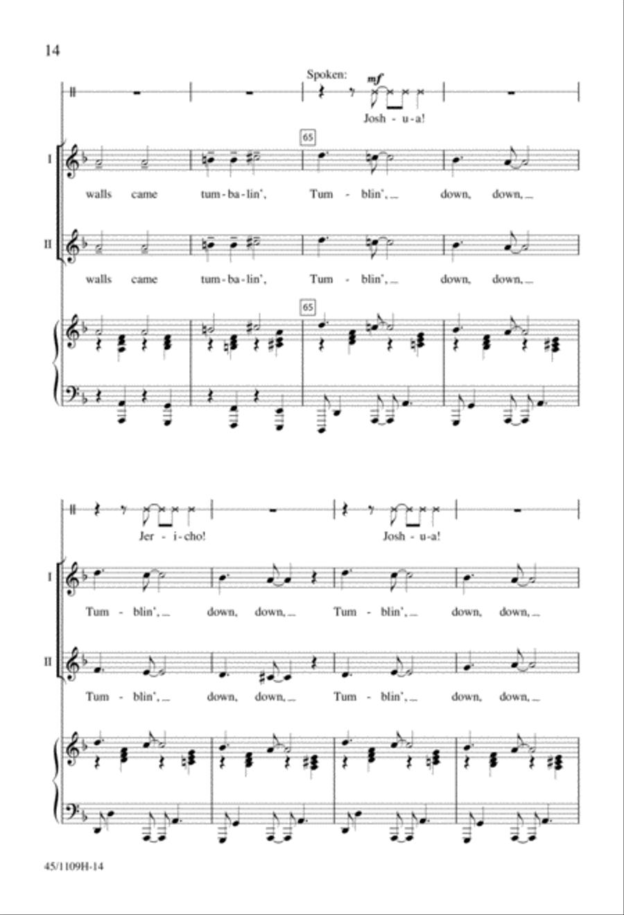 In Concert! for 2-part Choirs 2-Part scores gallery preview page 15