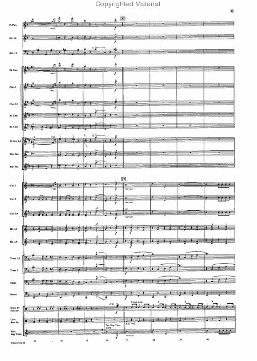 The Thunderer Concert Band scores gallery preview page 6