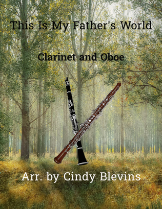 Book cover for This Is My Father's World, for Clarinet and Oboe
