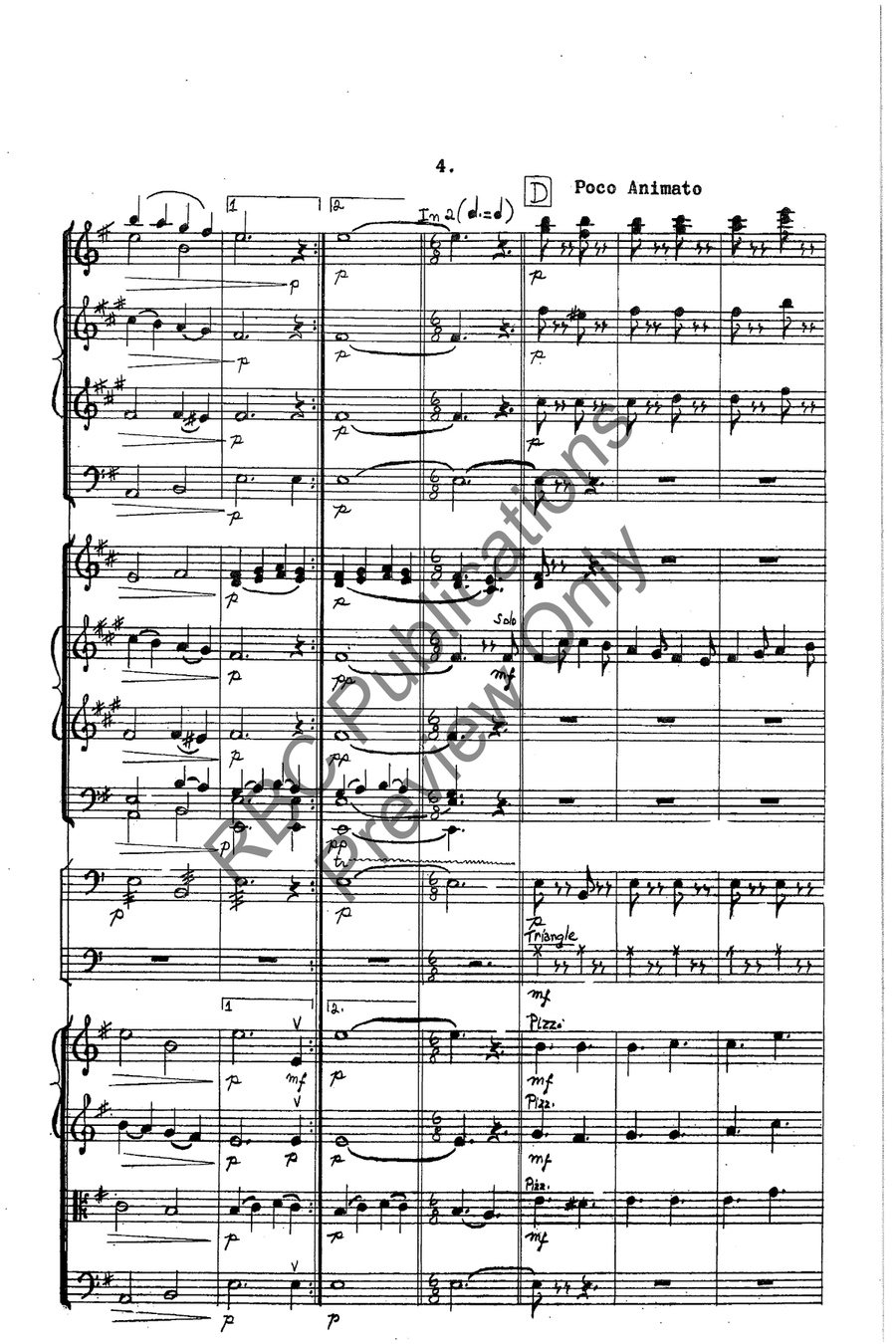 God Rest Ye Merry Gentlemen Full Orchestra scores gallery preview page 6