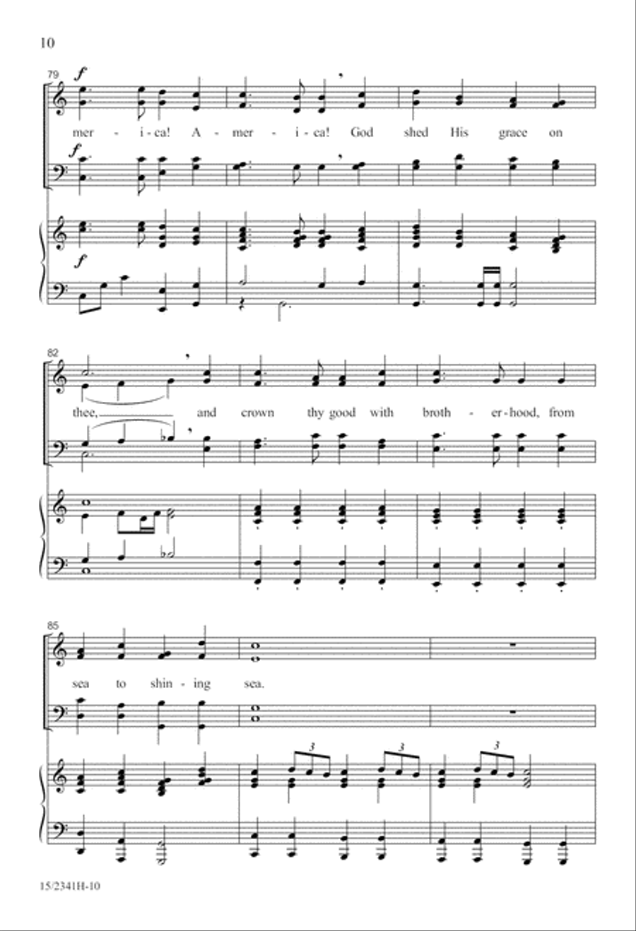 Salute to America 4-Part scores gallery preview page 11