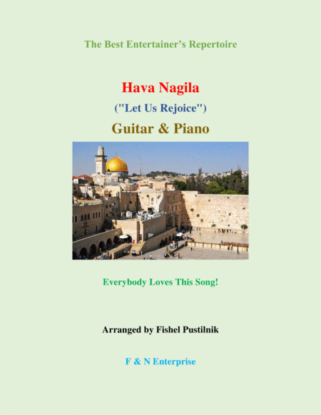 "Hava Nagila" for Guitar and Piano (Jazz/Pop Version) image number null