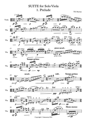 Murray - Suite - Solo Viola