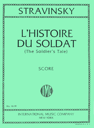 Book cover for L'Histoire Du Soldat (A Soldier'S Tale)