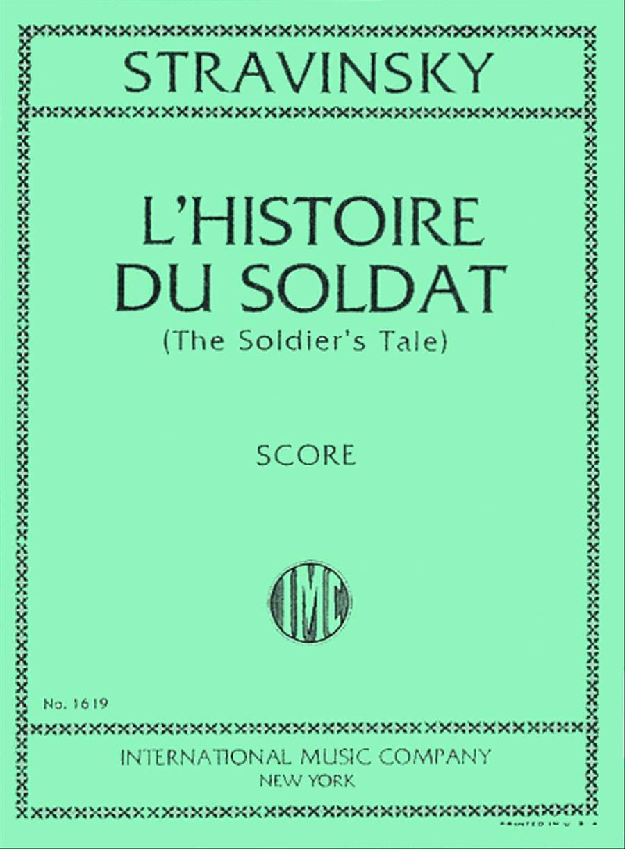 Book cover for L'Histoire Du Soldat (A Soldier'S Tale)