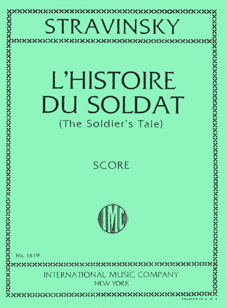 L'Histoire Du Soldat (A Soldier'S Tale) by Igor Stravinsky Bassoon - Sheet Music