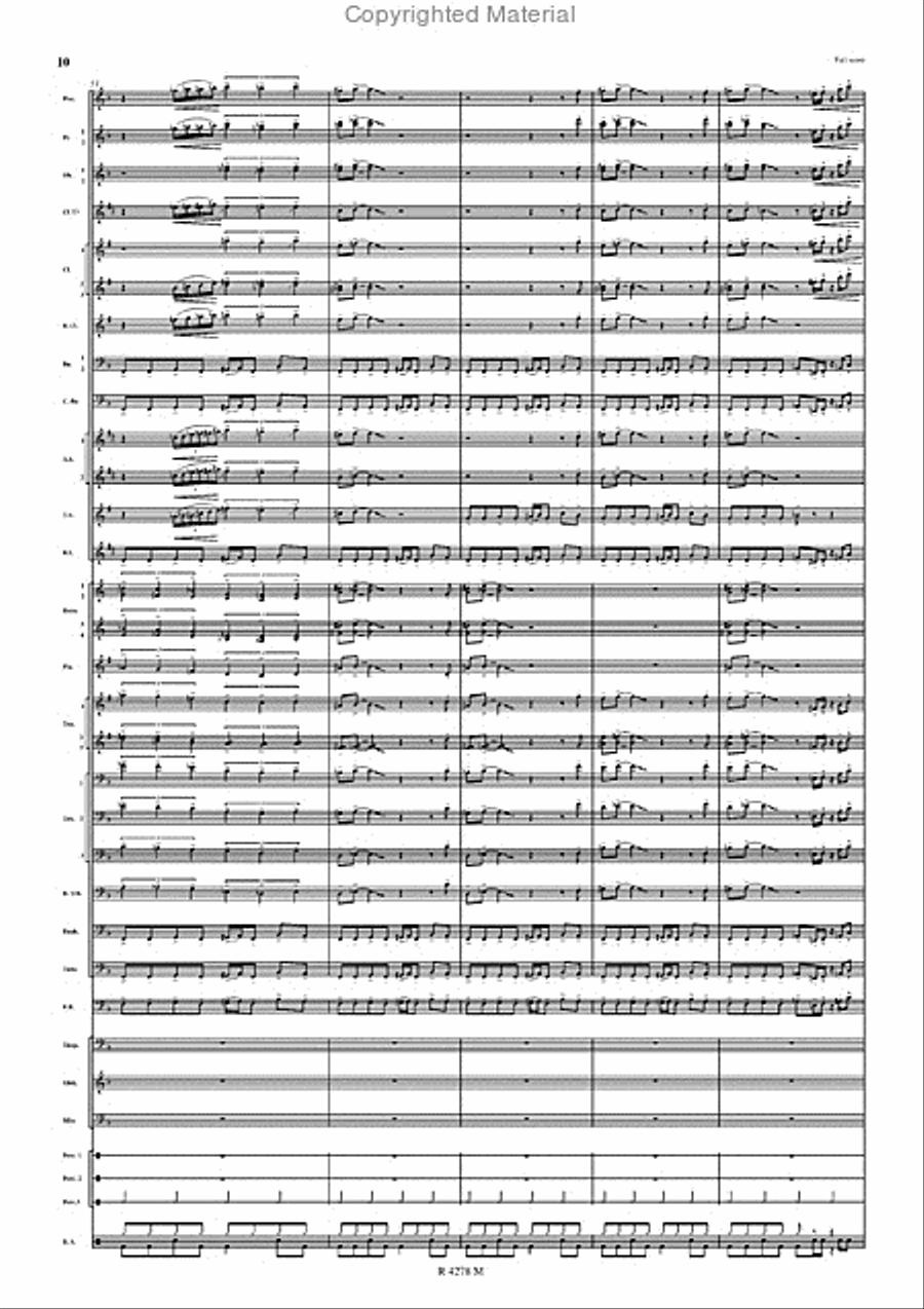 Peter Gun Grade 2 + Peter Gun Grade 2 + Concert Band scores gallery preview page 11